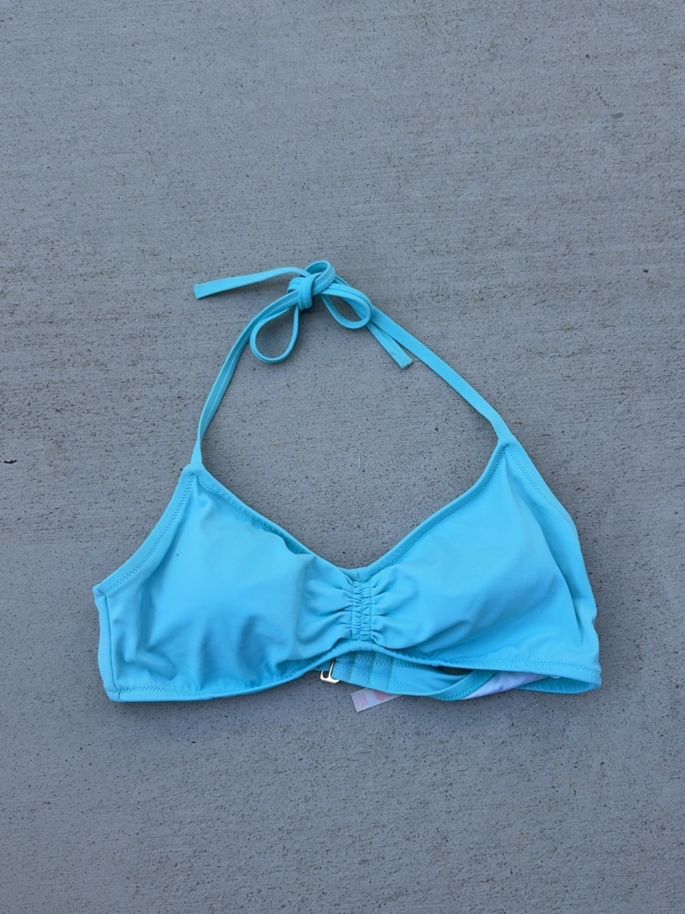 Victoria's Secret Kids Blue Halter Bikini Top